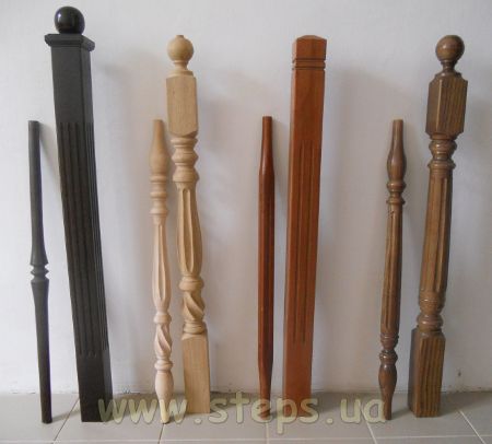 Typical sets of balusters